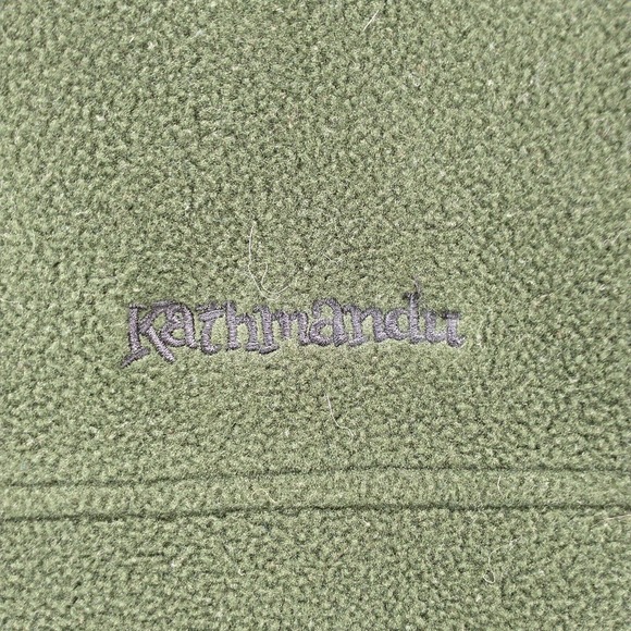 Altica Men's Kathmandu Zip Up Fleece Vest Green XL Mock Neck Zipped Pockets - Picture 4 of 13